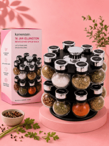 Rotating Spice Rack Organizer
